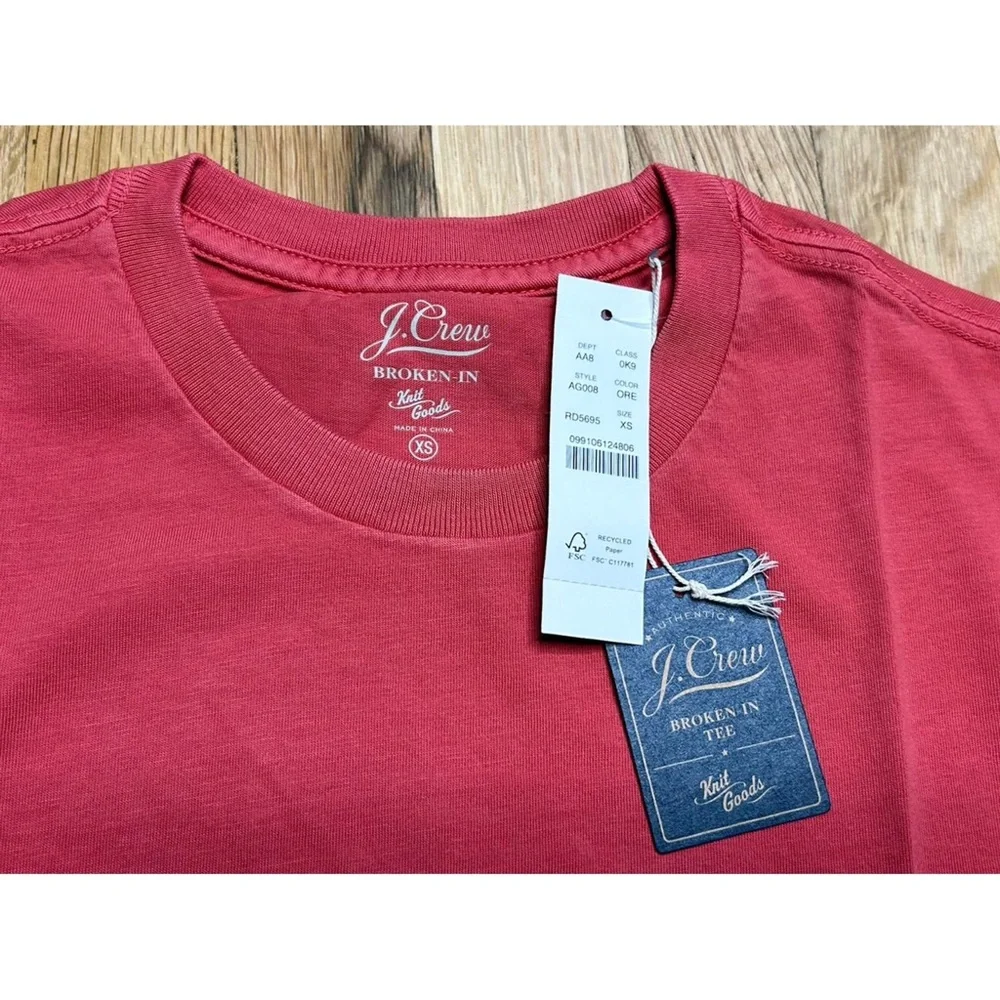 J. Crew Broken-in Short-Sleeve T-shirt